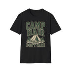 Camp Hair / Don't Care - Camping Graphic T-Shirt