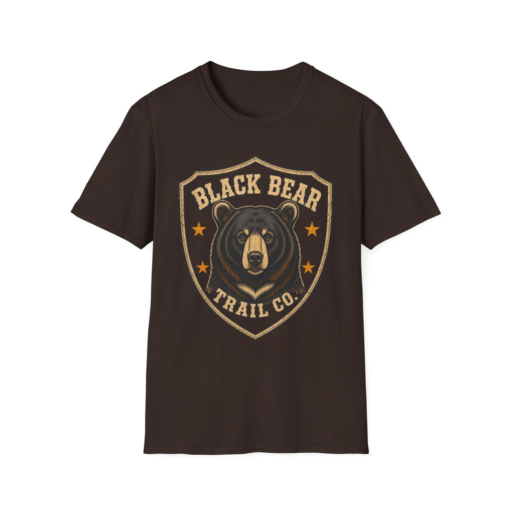 Black Bear Trail - Hiking Graphic T-Shirt