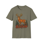 Buck Country / Dawn Patrol - Camping Graphic T-Shirt