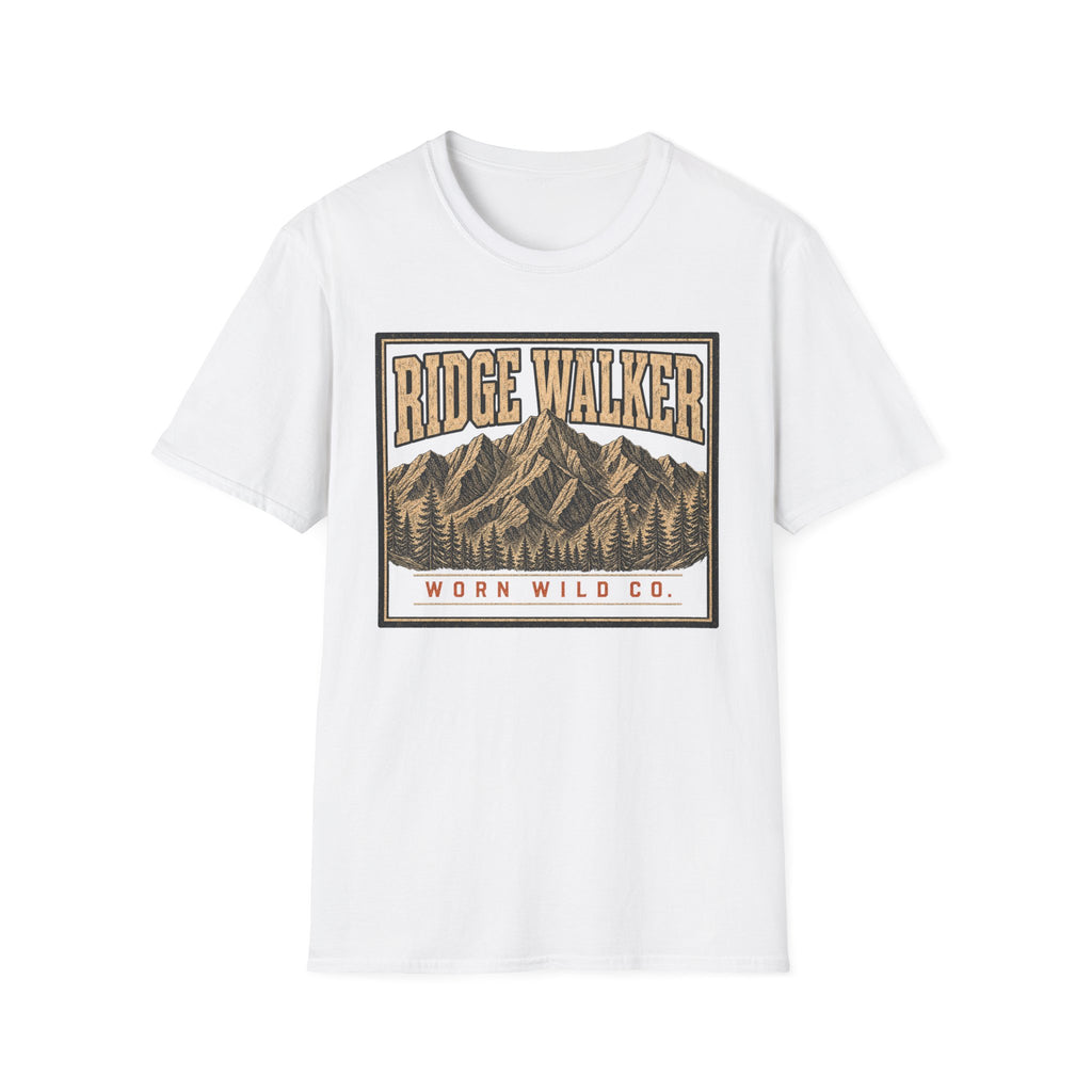 Ridge Walker - Hiking Graphic T-Shirt