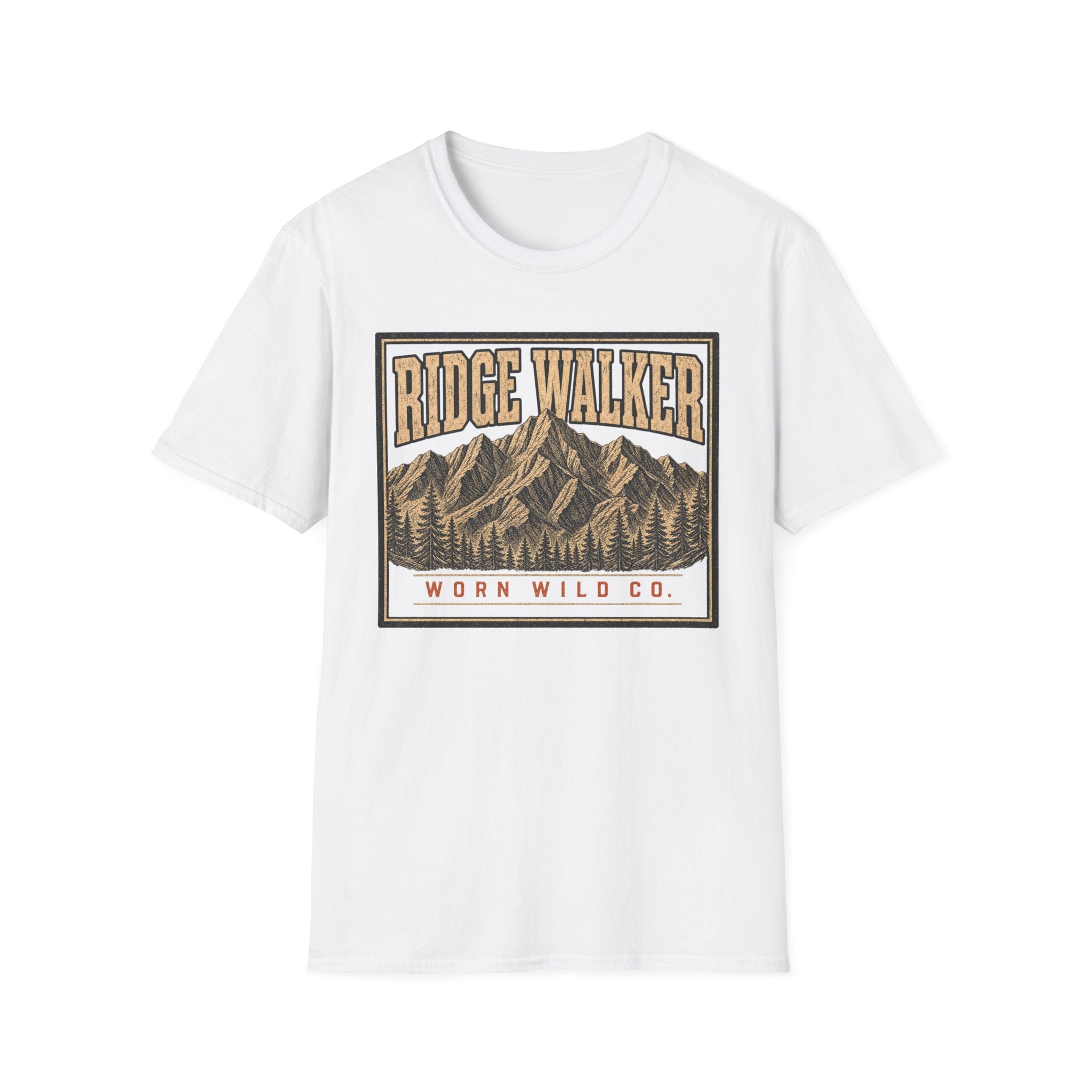Ridge Walker - Hiking Graphic T-Shirt