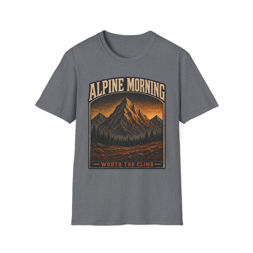 Alpine Morning - Hiking Graphic T-Shirt