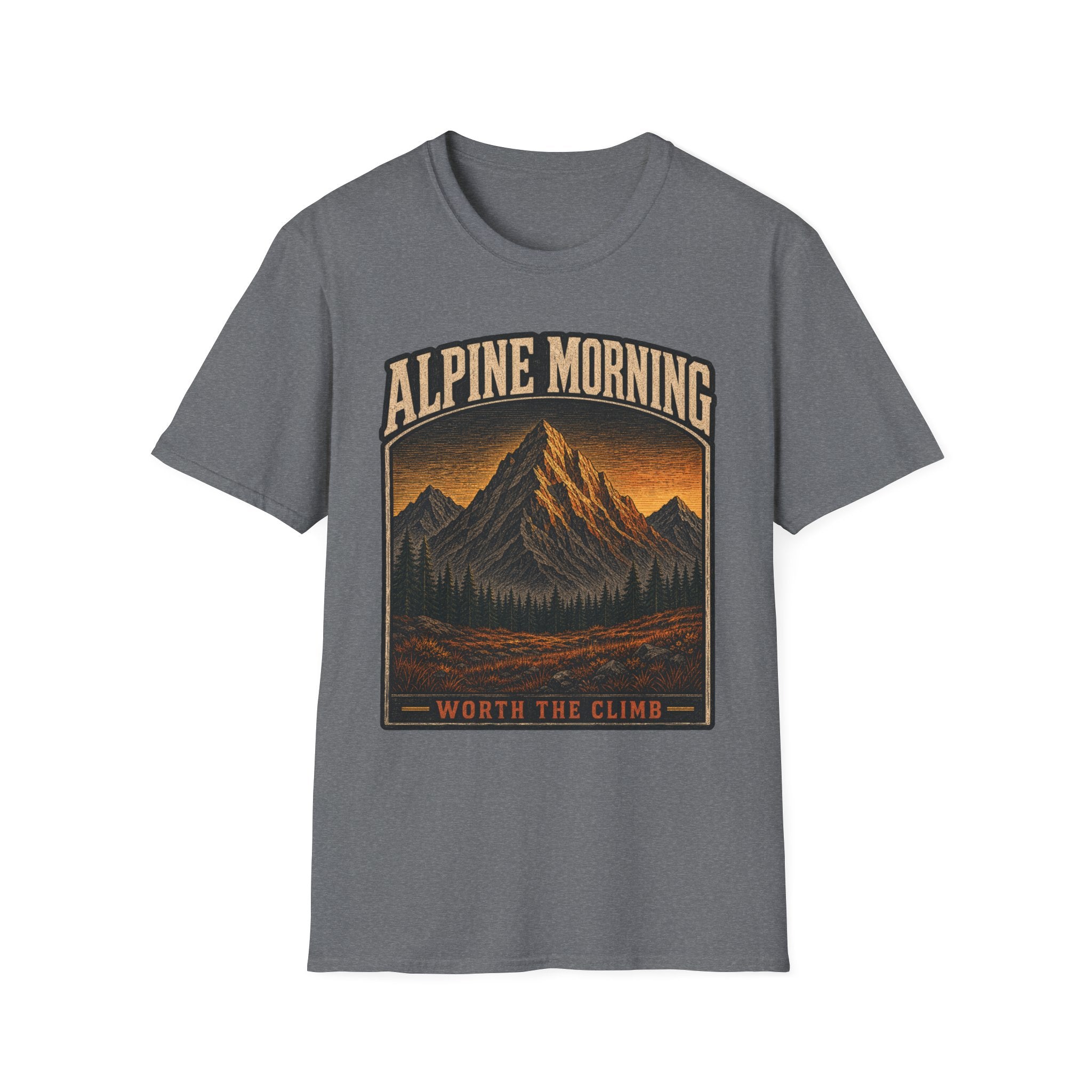 Alpine Morning - Hiking Graphic T-Shirt