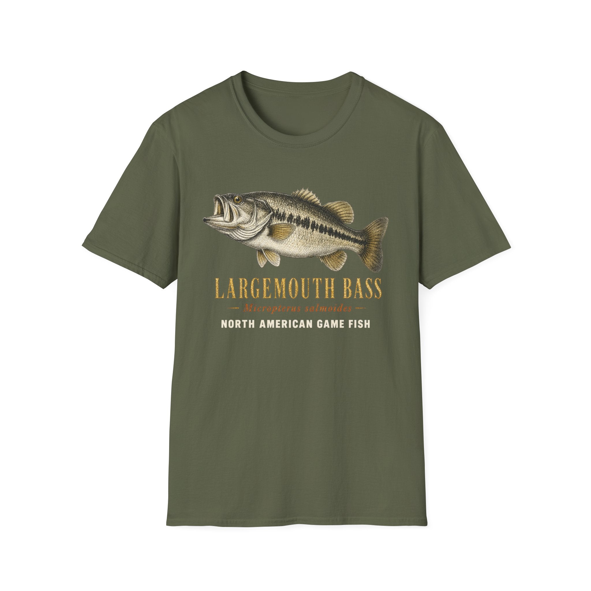 Largemouth Bass - Fishing Graphic T-Shirt