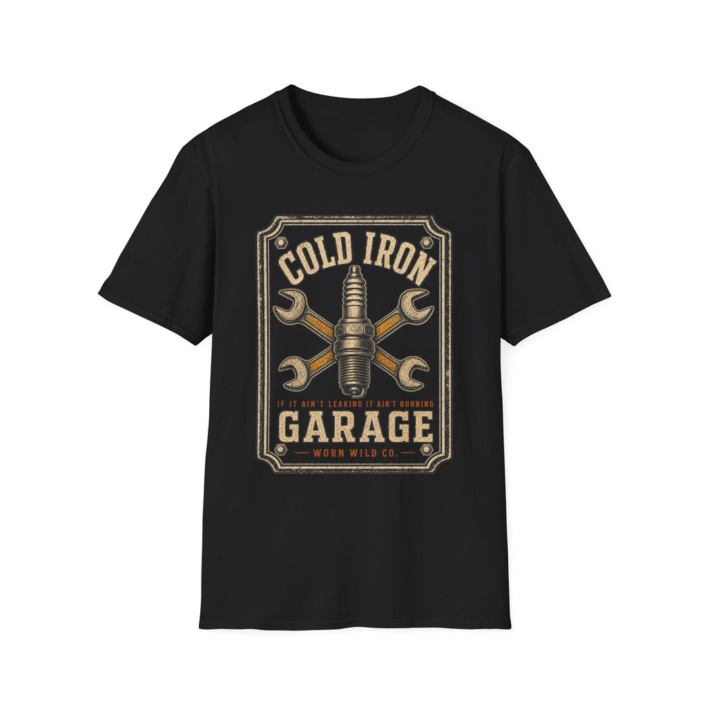 Cold Iron Garage - Motorcycles Graphic T-Shirt