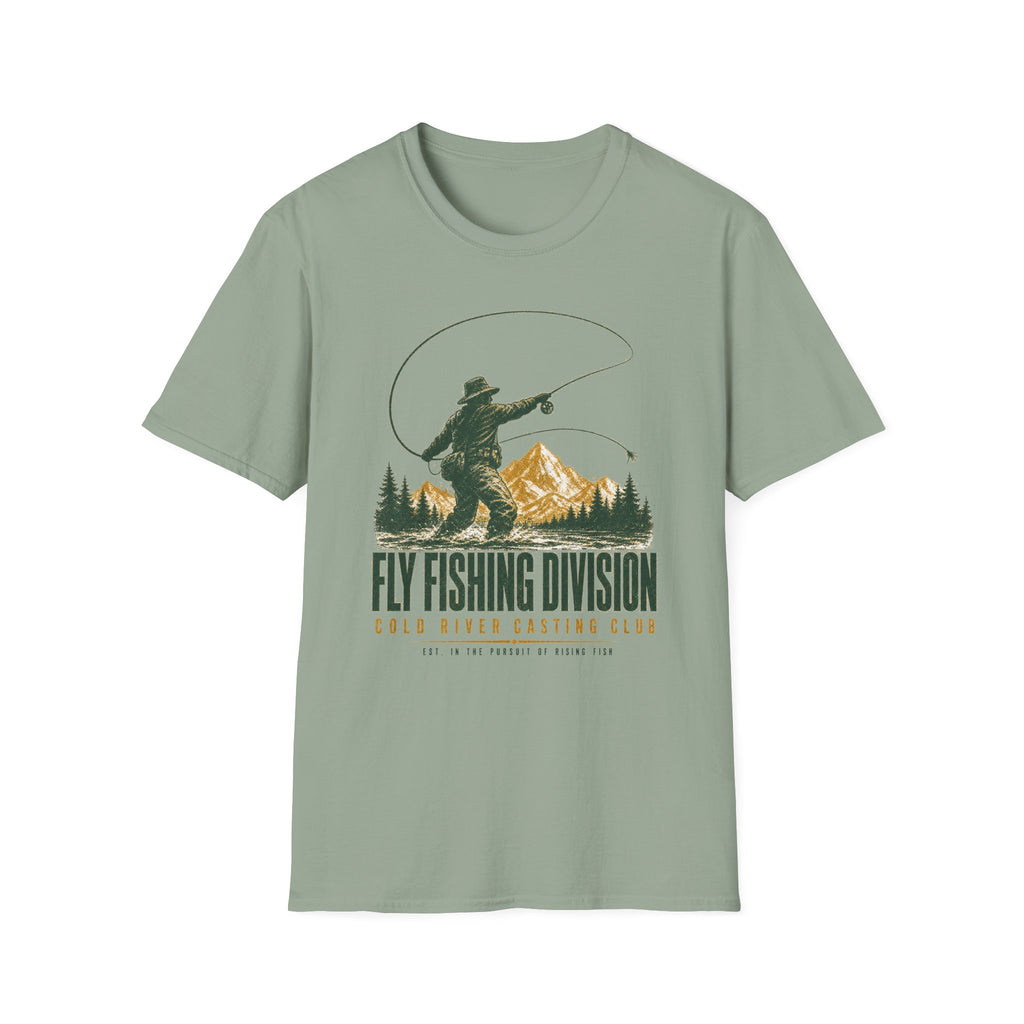 Fly Fishing Division - Fishing Graphic T-Shirt