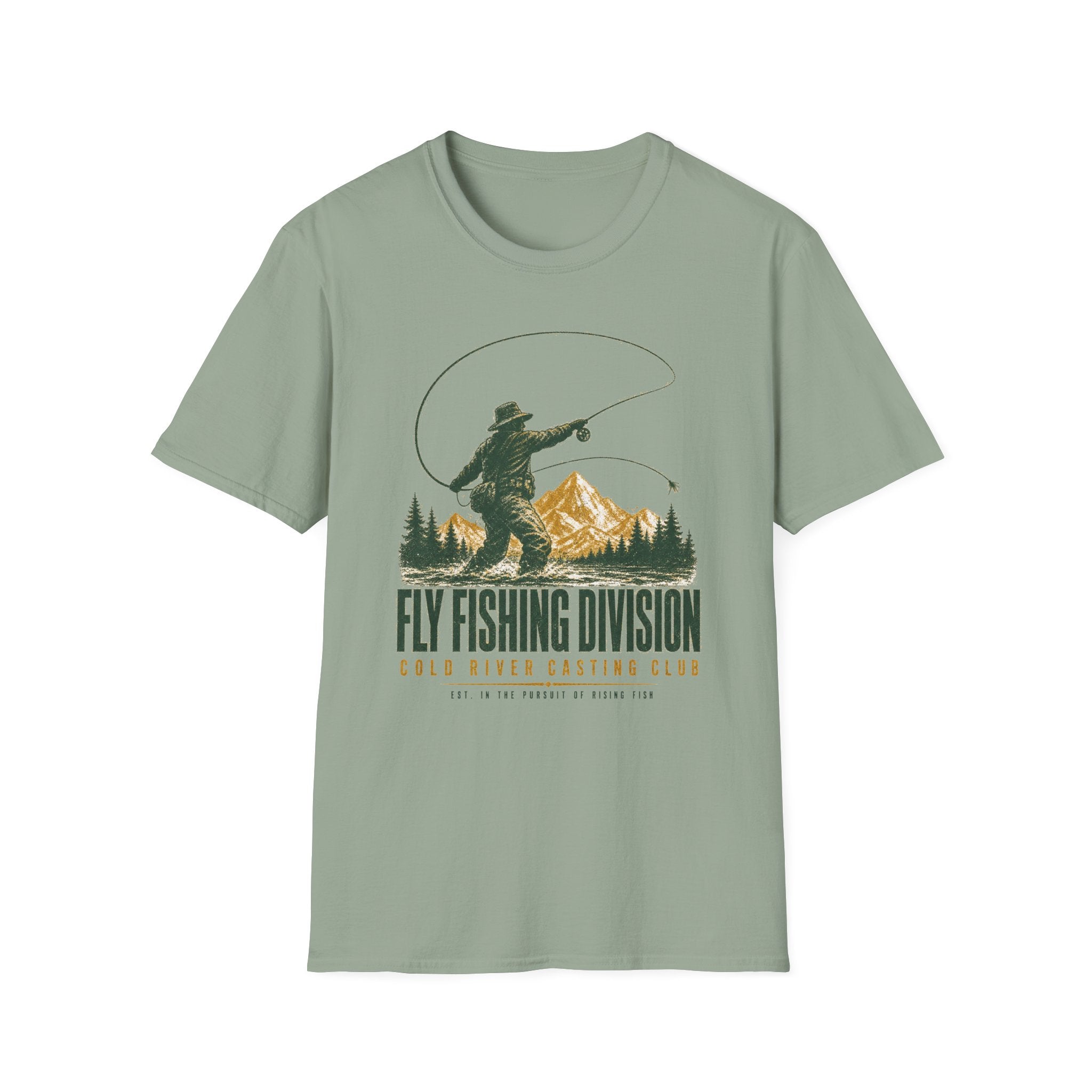 Fly Fishing Division - Fishing Graphic T-Shirt