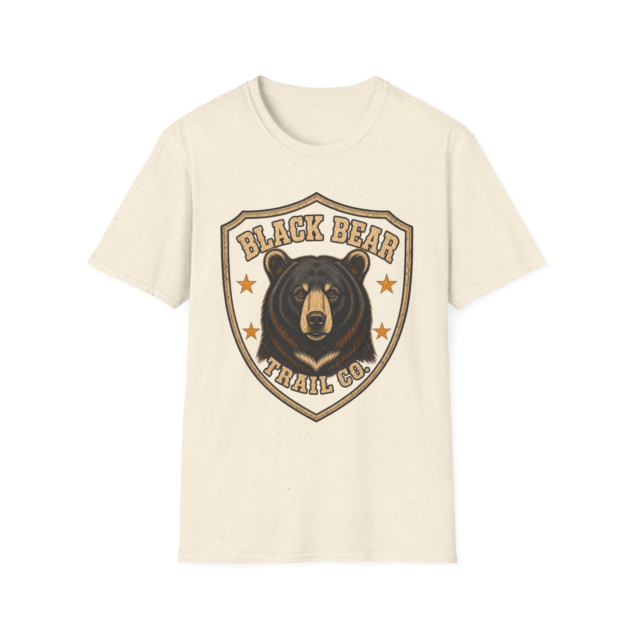 Black Bear Trail - Hiking Graphic T-Shirt