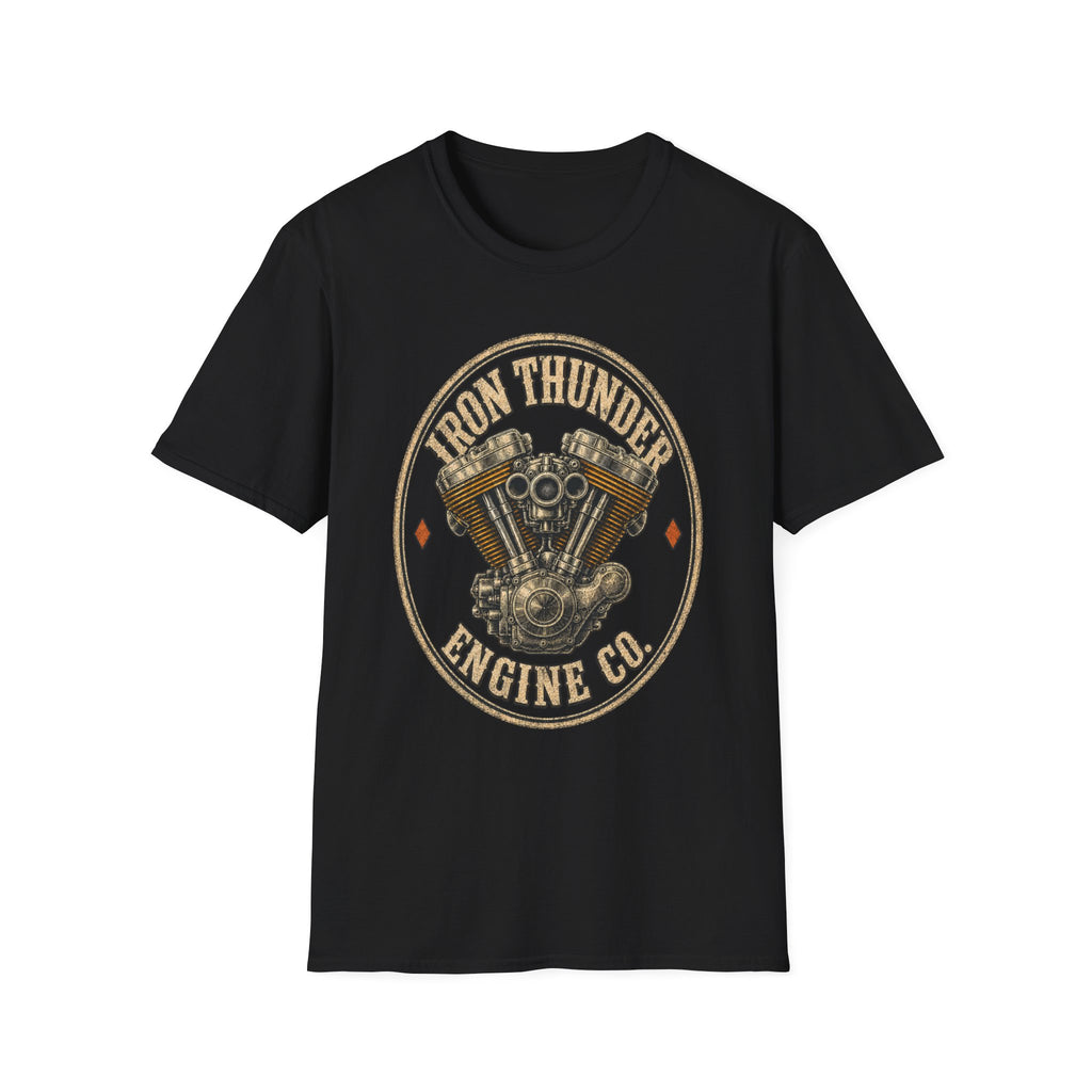 Iron Thunder Engine Co. - Motorcycles Graphic T-Shirt