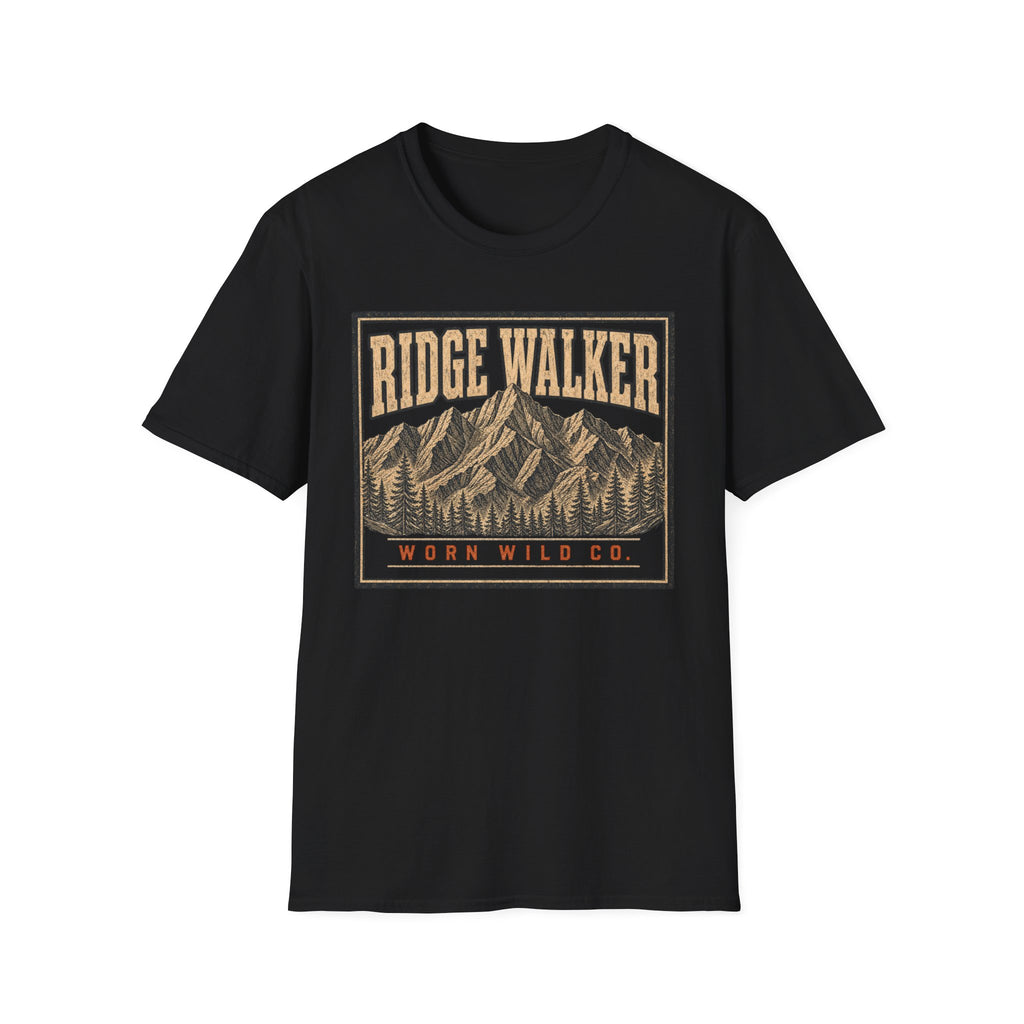 Ridge Walker - Hiking Graphic T-Shirt