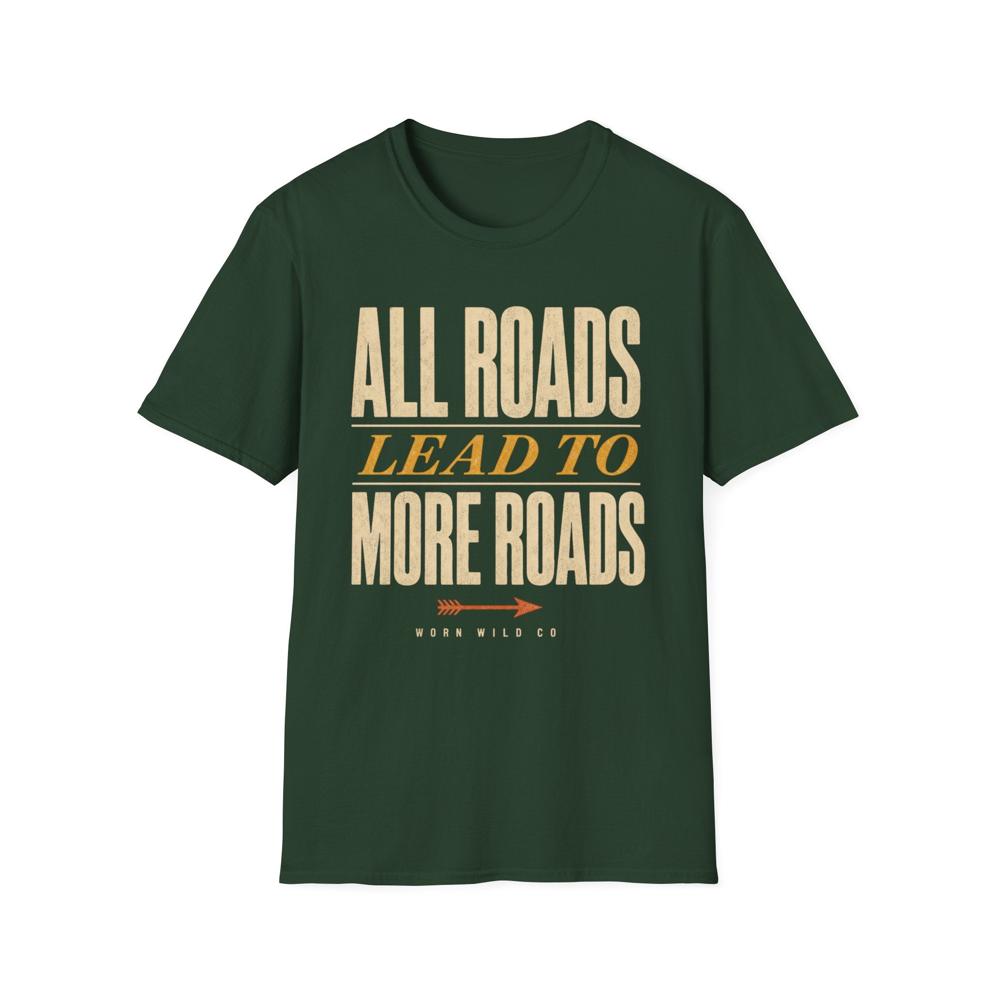 All Roads - Motorcycles Graphic T-Shirt