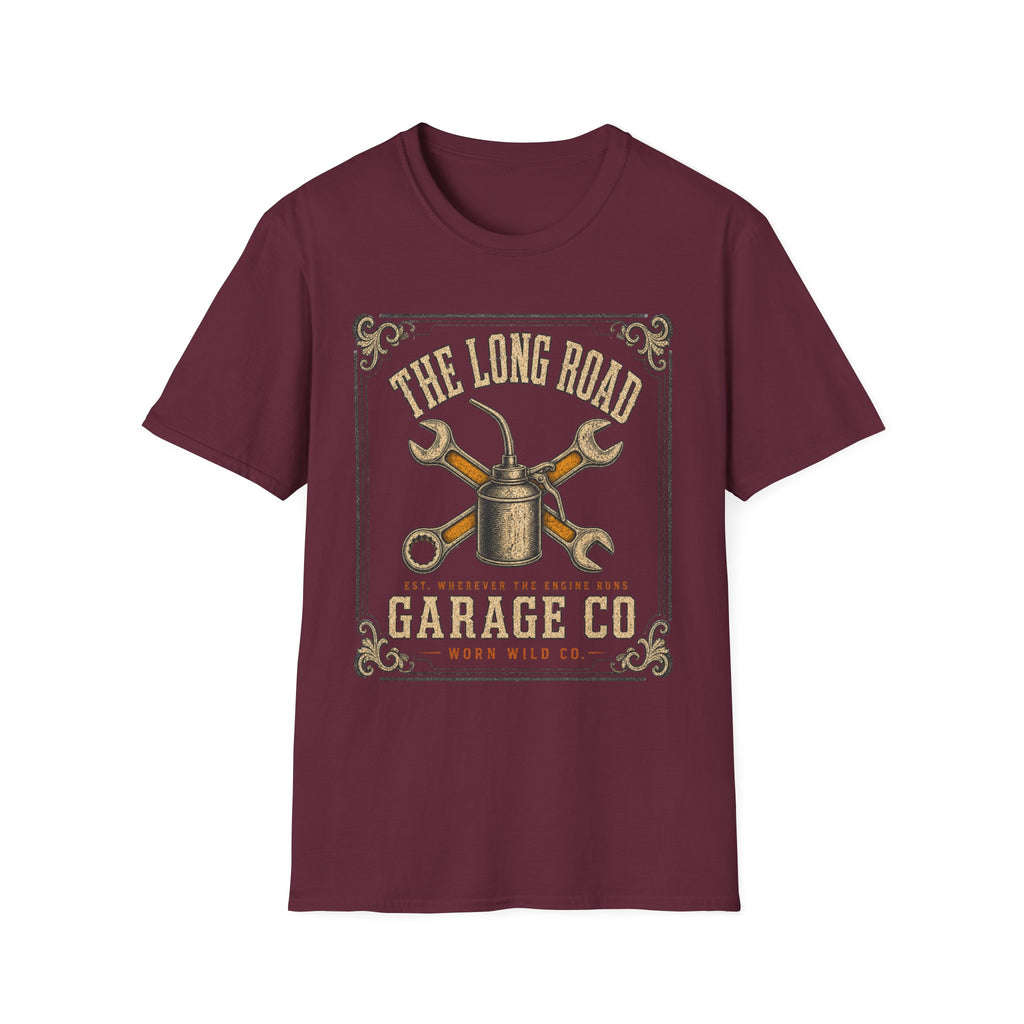 The Long Road Garage - Motorcycles Graphic T-Shirt
