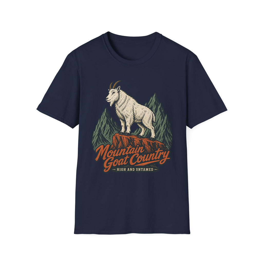 Mountain Goat Country - Hiking Graphic T-Shirt