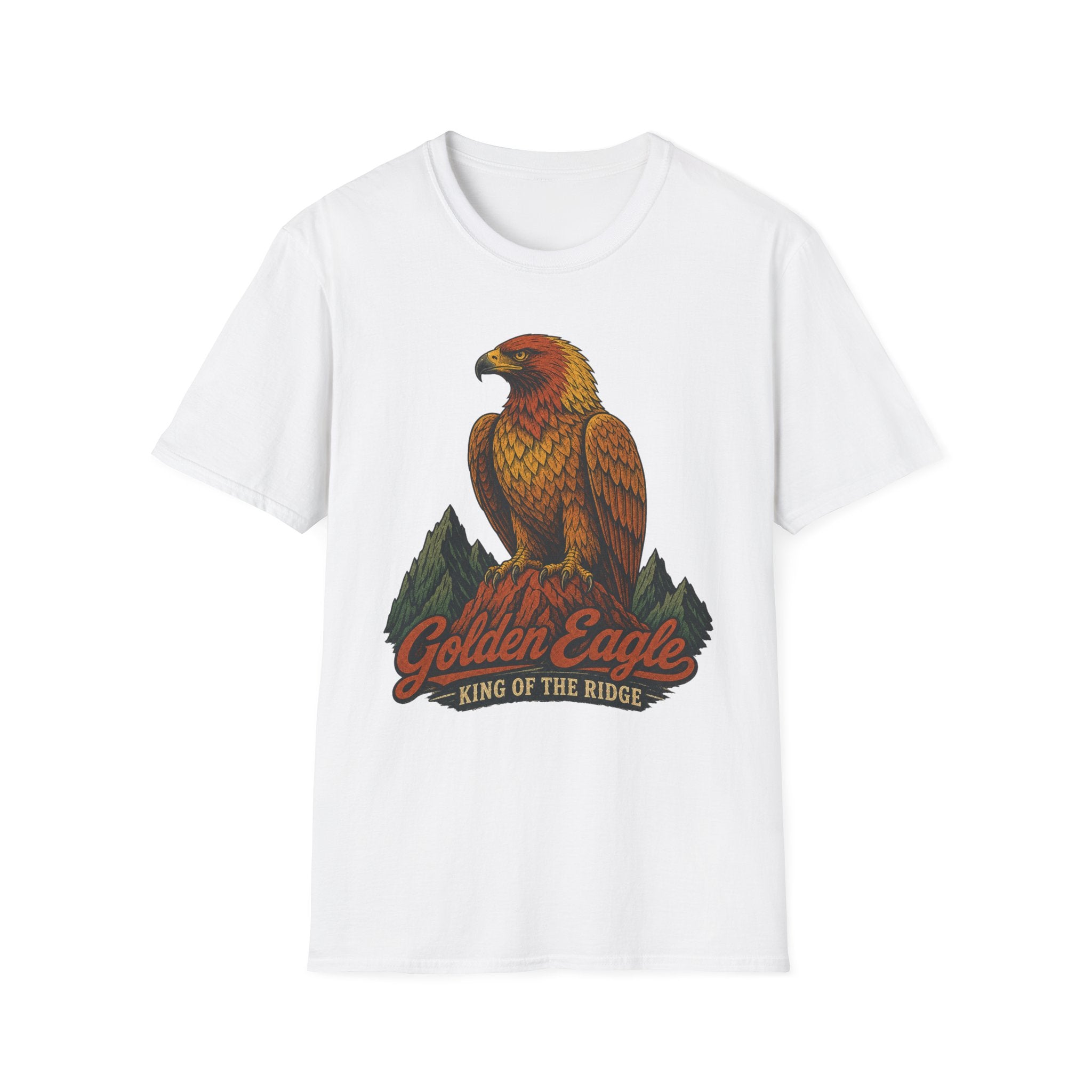 Golden Eagle - Hiking Graphic T-Shirt