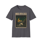 Under Open Skies / No Ceiling Needed - Camping Graphic T-Shirt