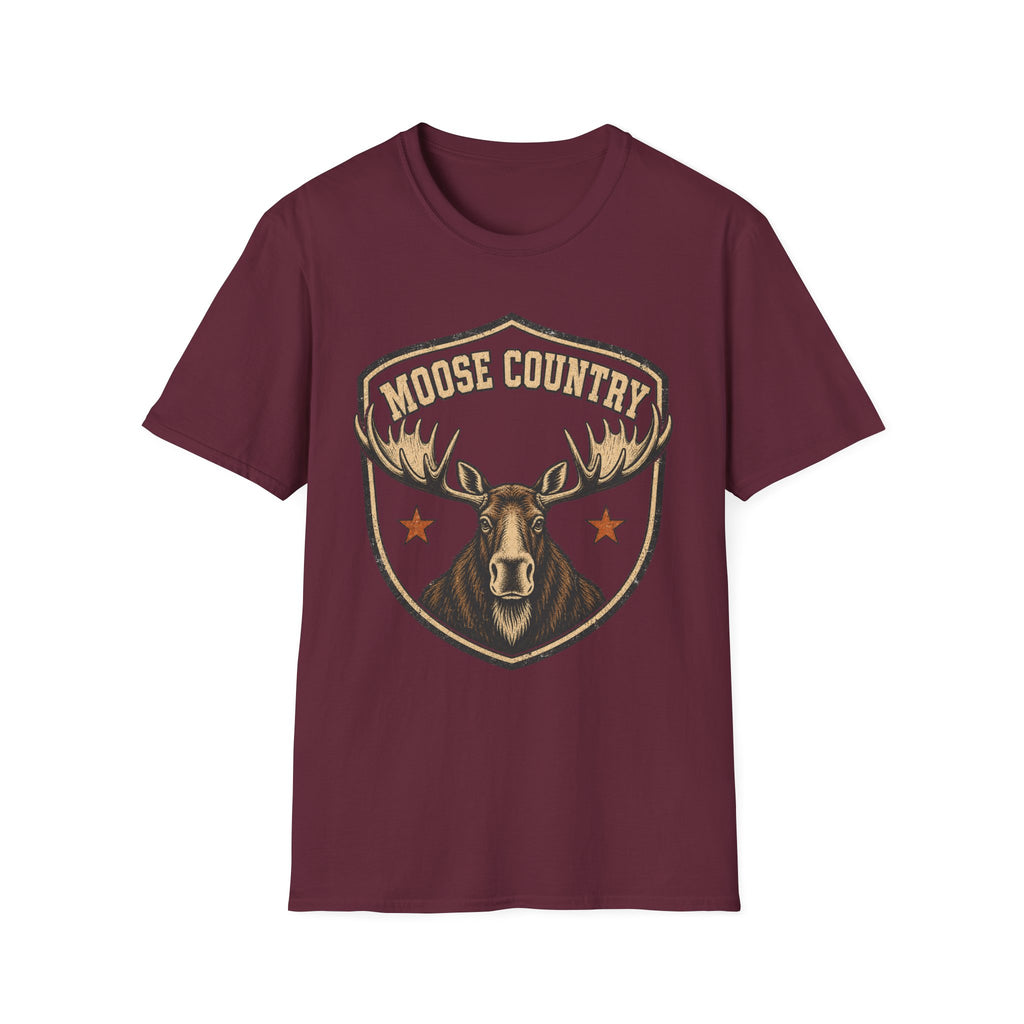 Moose Country - Hiking Graphic T-Shirt