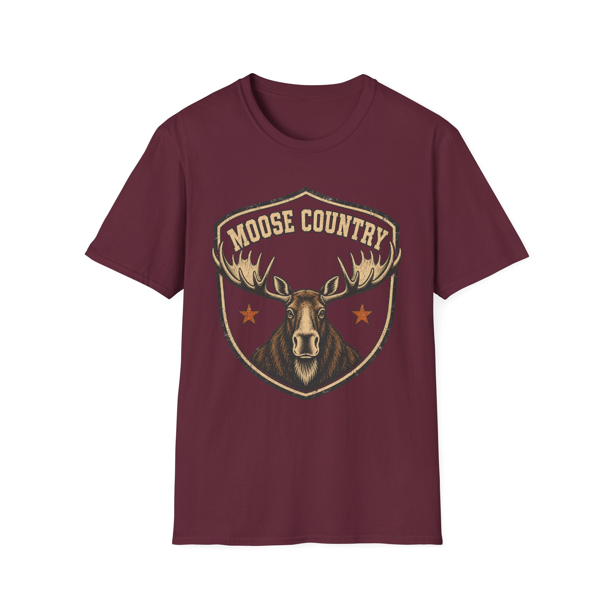 Moose Country - Hiking Graphic T-Shirt