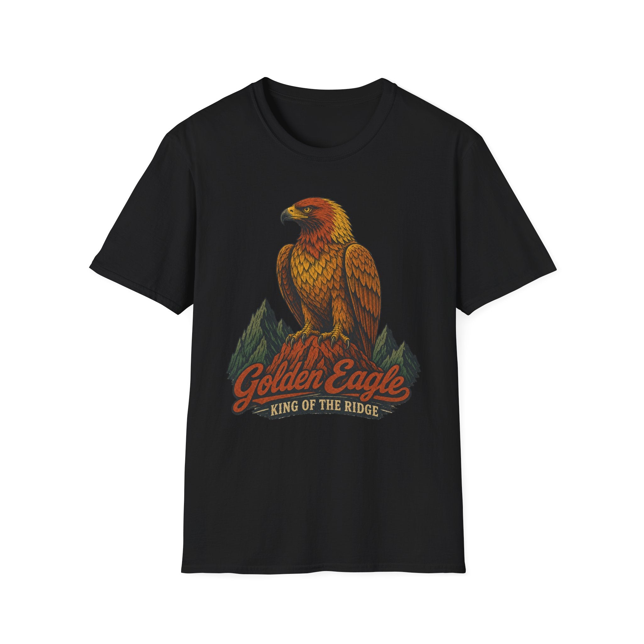 Golden Eagle - Hiking Graphic T-Shirt