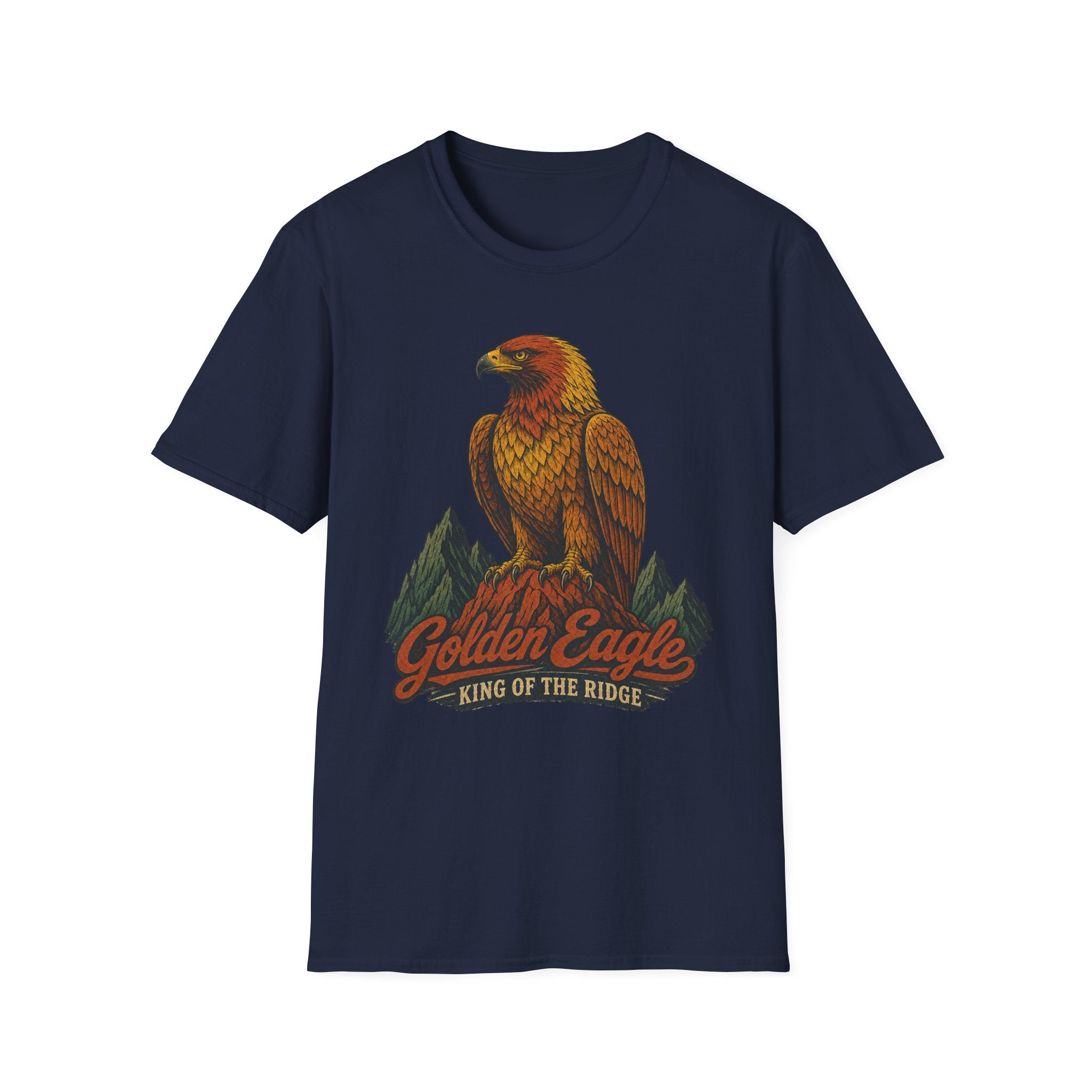 Golden Eagle - Hiking Graphic T-Shirt