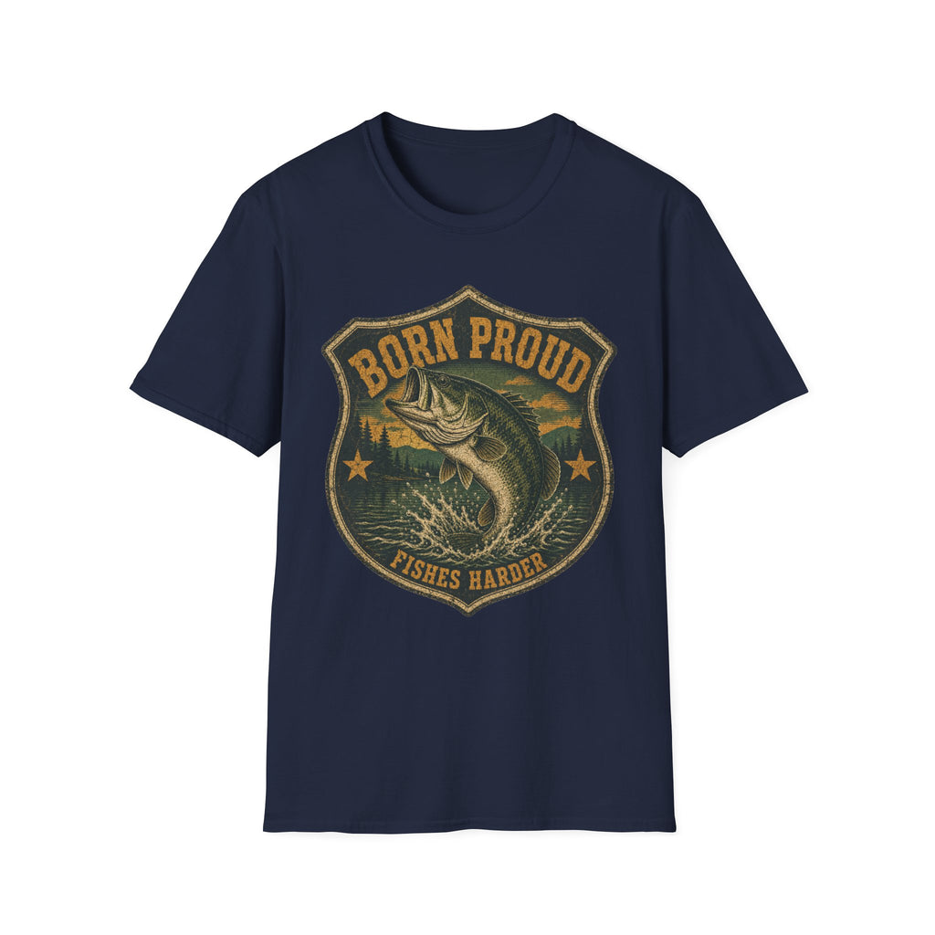 Born Proud - Fishing Graphic T-Shirt