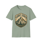 Summit Earned / No Shortcuts - Camping Graphic T-Shirt
