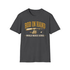 Rod in Hand - Fishing Graphic T-Shirt
