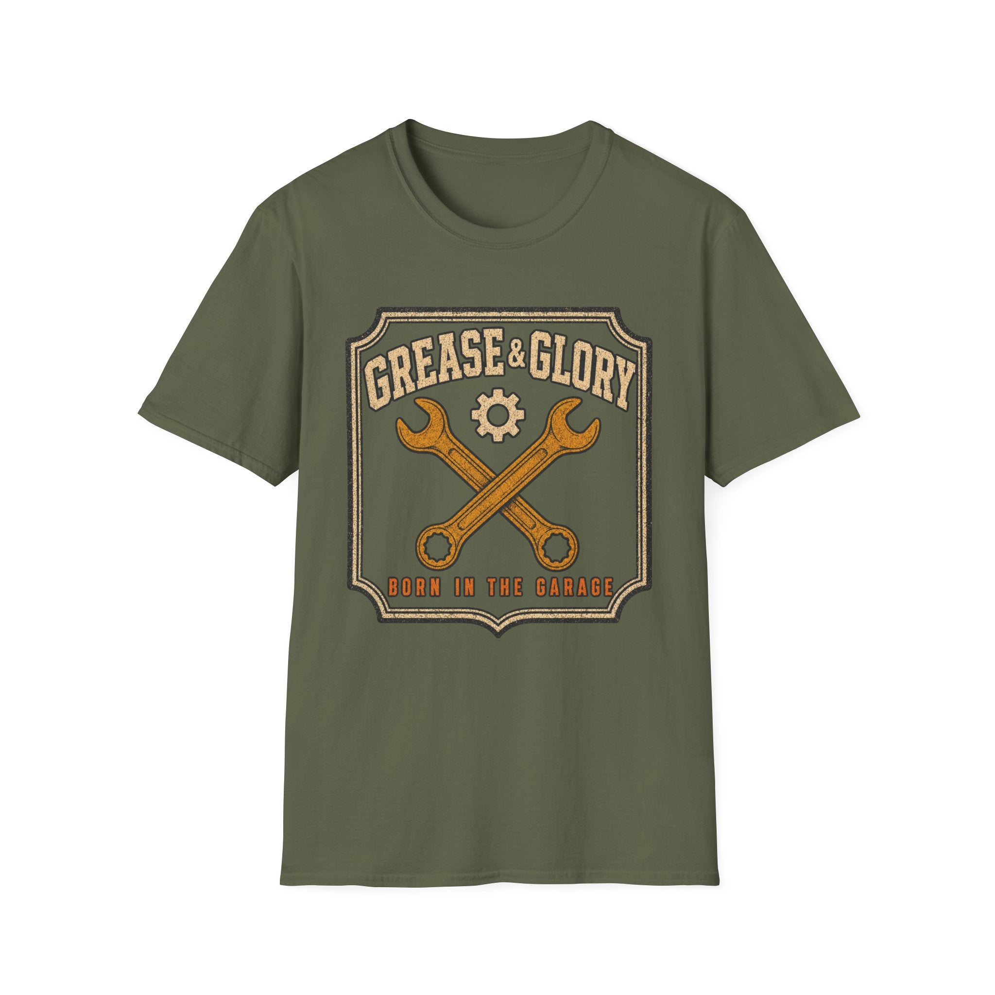 Grease & Glory - Motorcycles Graphic T-Shirt