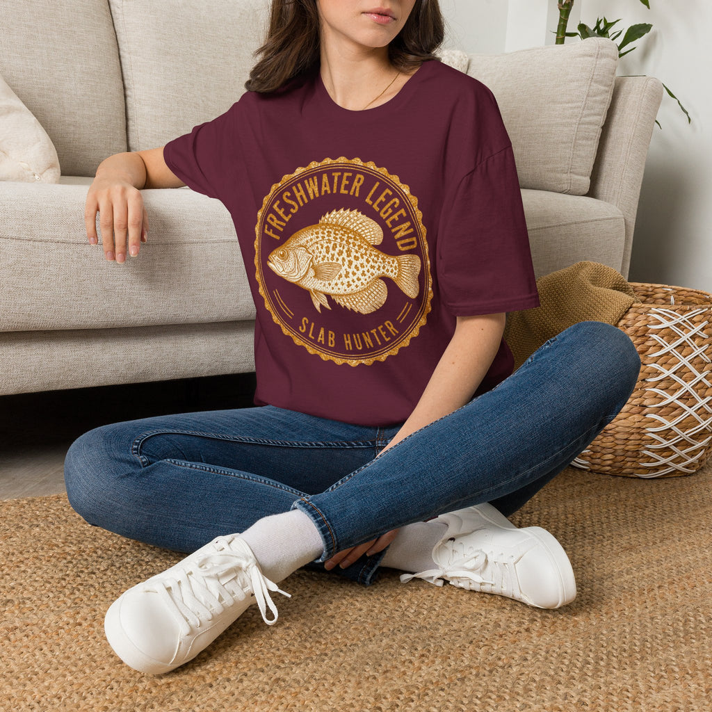 Freshwater Legend / Slab Hunter - Fishing Graphic T-Shirt