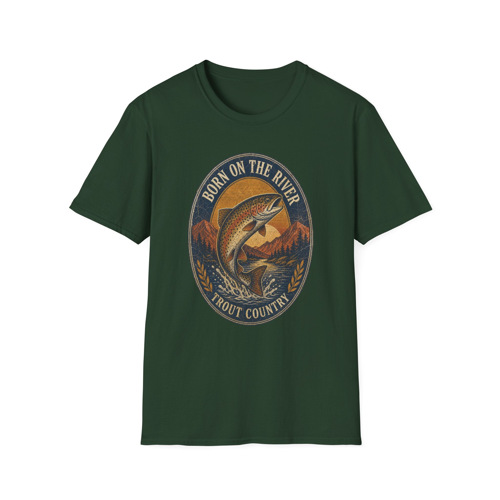Trout Country - Fishing Graphic T-Shirt