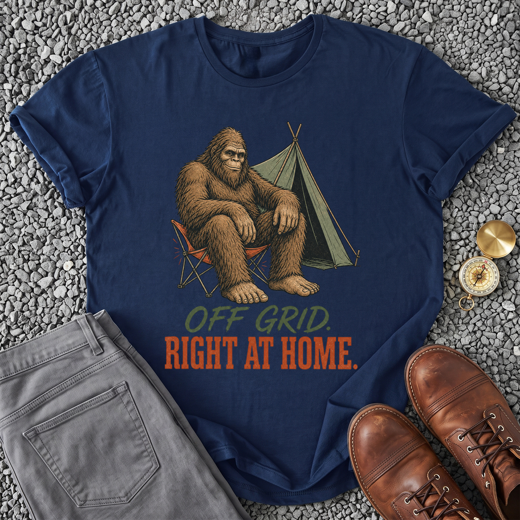 Off Grid, Right at Home T-Shirt
