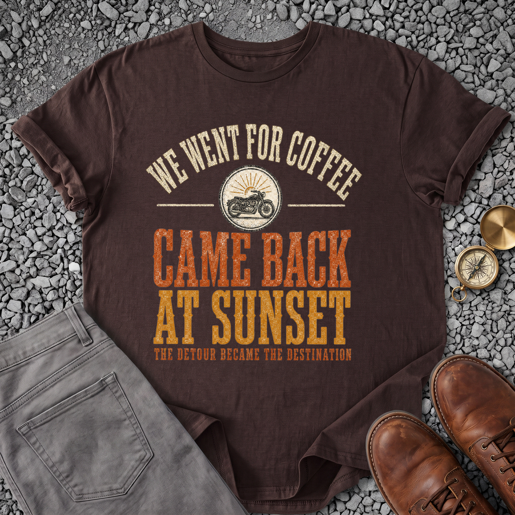 Coffee To Sunset T-Shirt