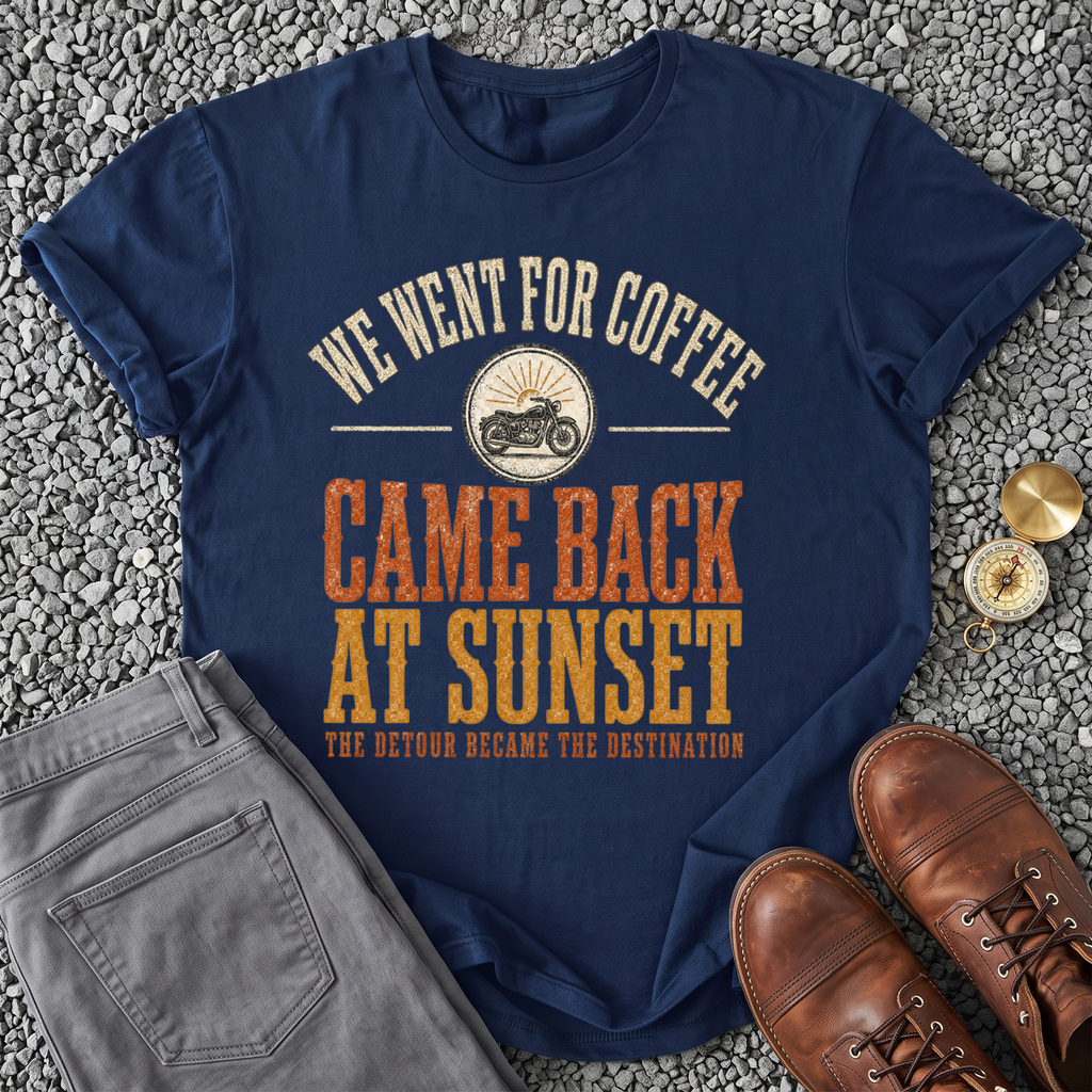 Coffee To Sunset T-Shirt