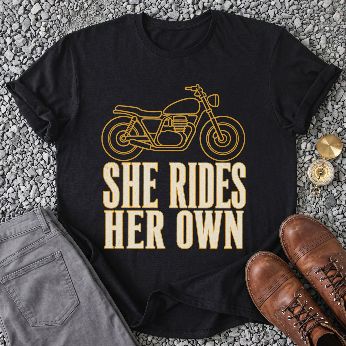 She Rides Her Own T-Shirt
