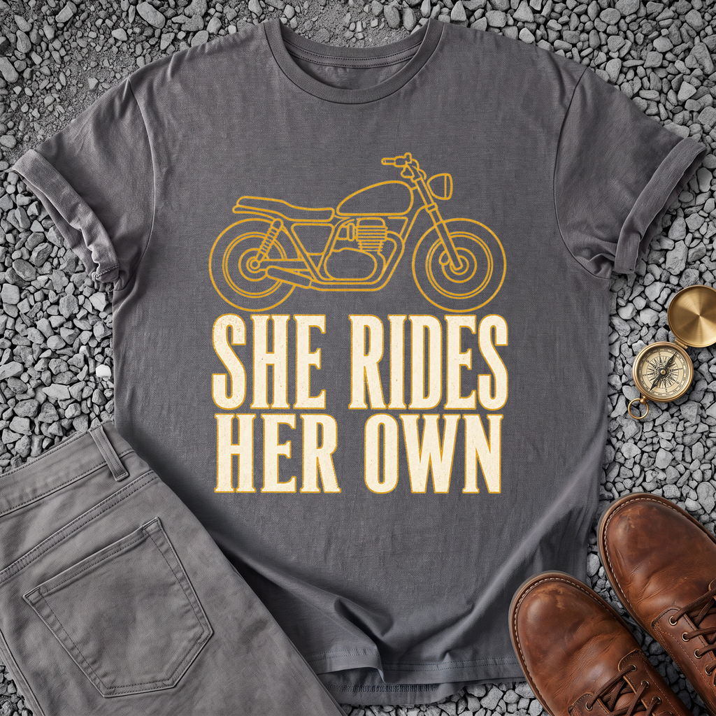 She Rides Her Own T-Shirt