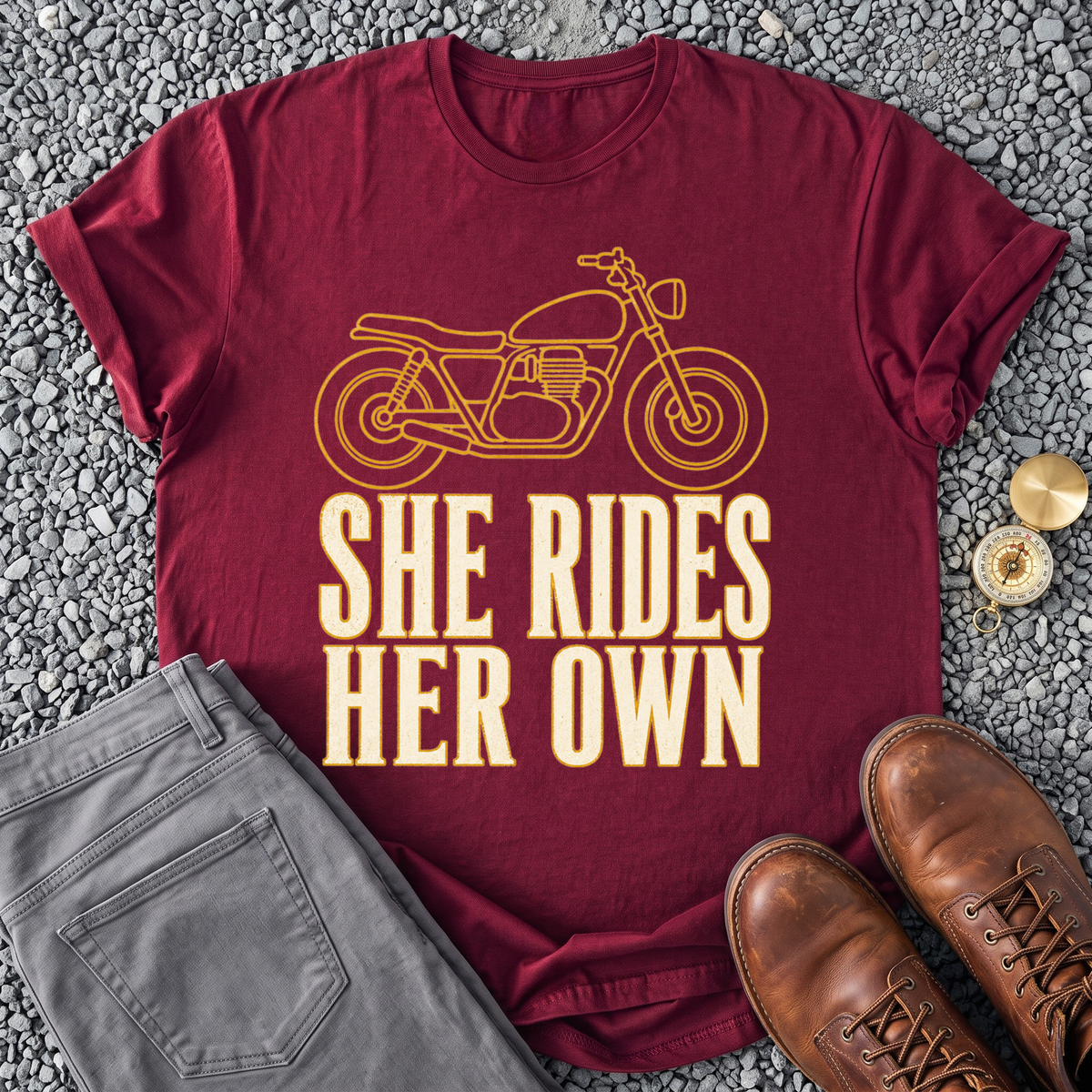 She Rides Her Own T-Shirt