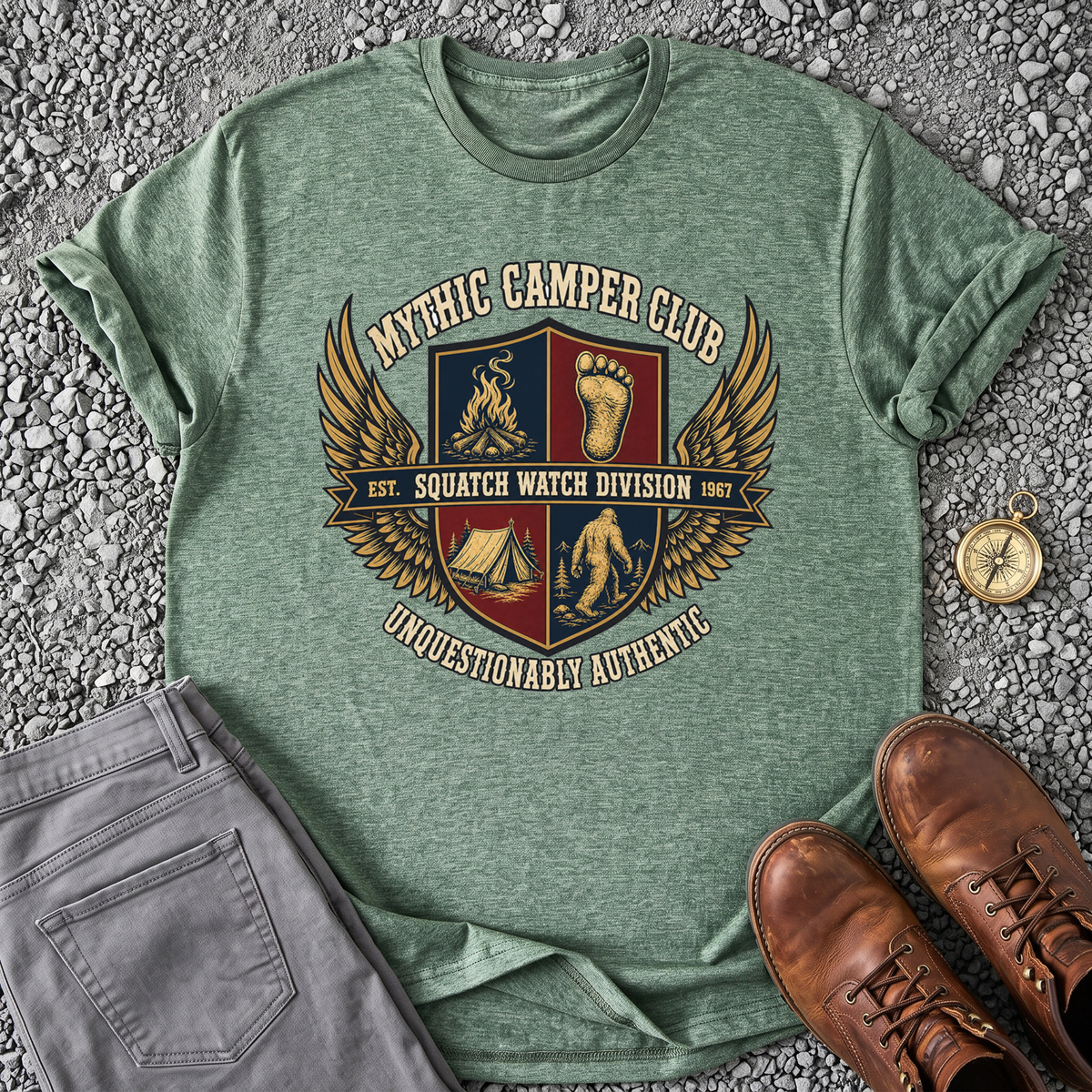 Squatch Watch Division T-Shirt