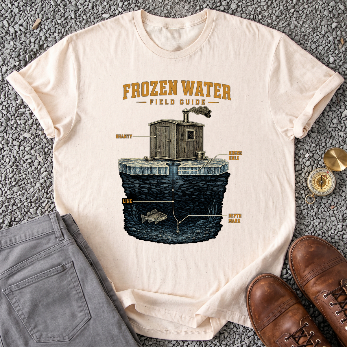 Frozen Water Field Guide T-Shirt