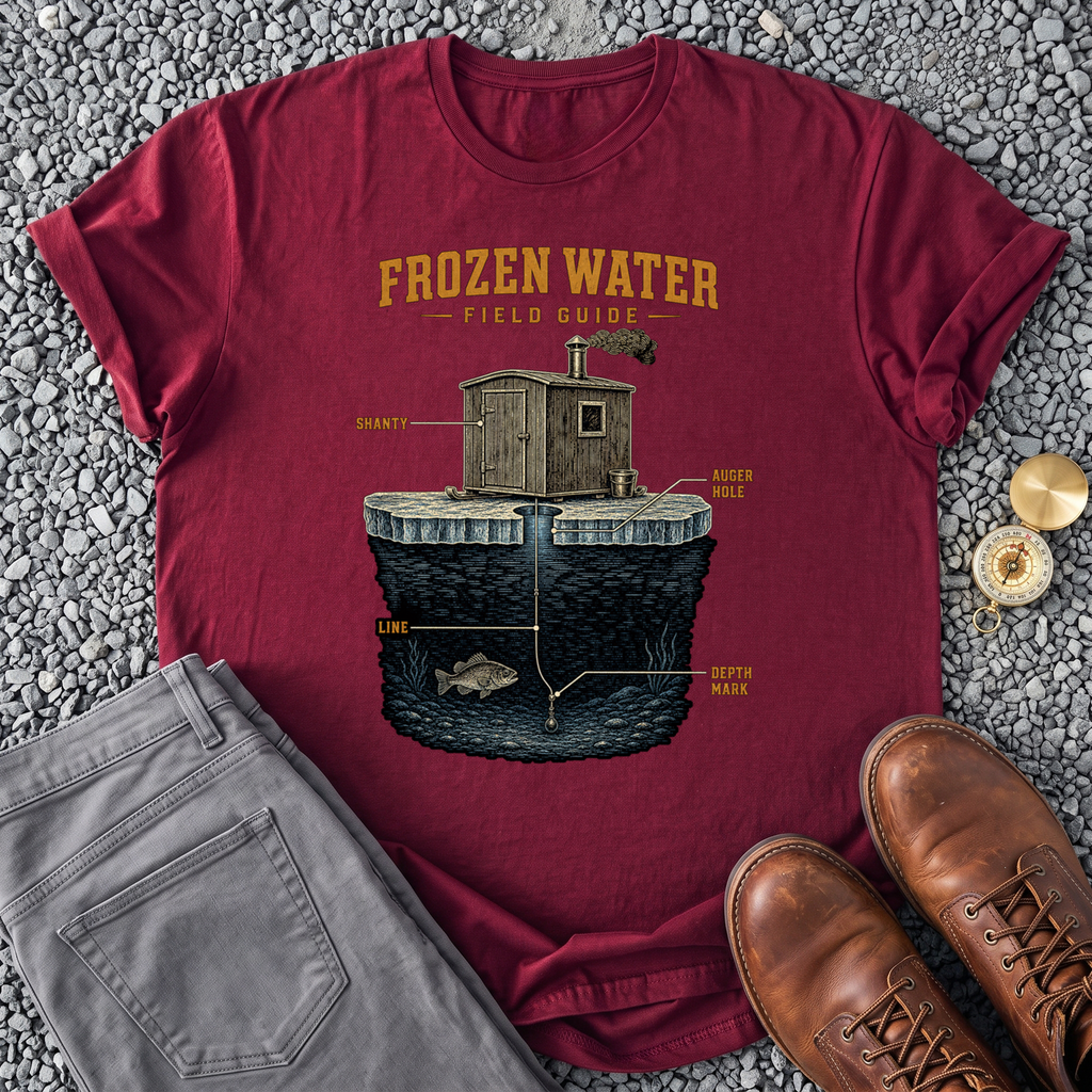 Frozen Water Field Guide T-Shirt
