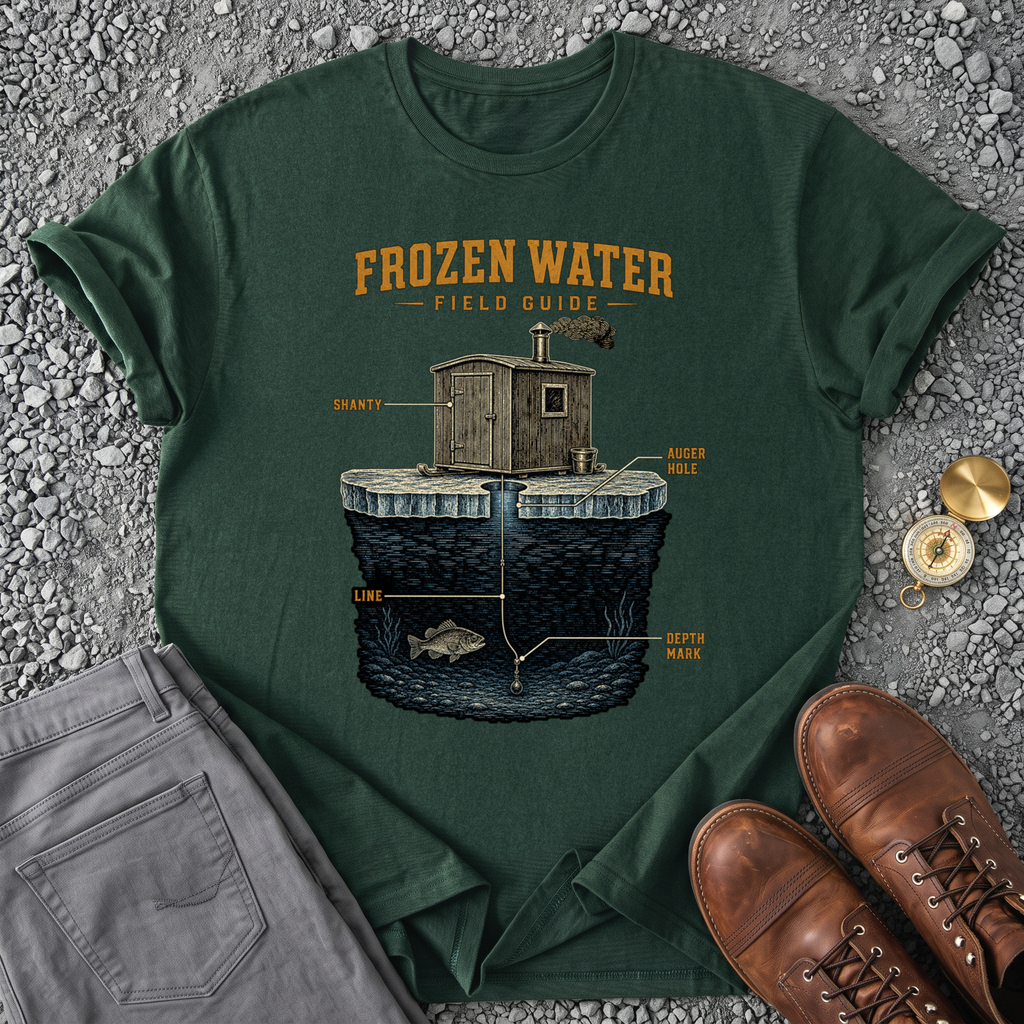 Frozen Water Field Guide T-Shirt