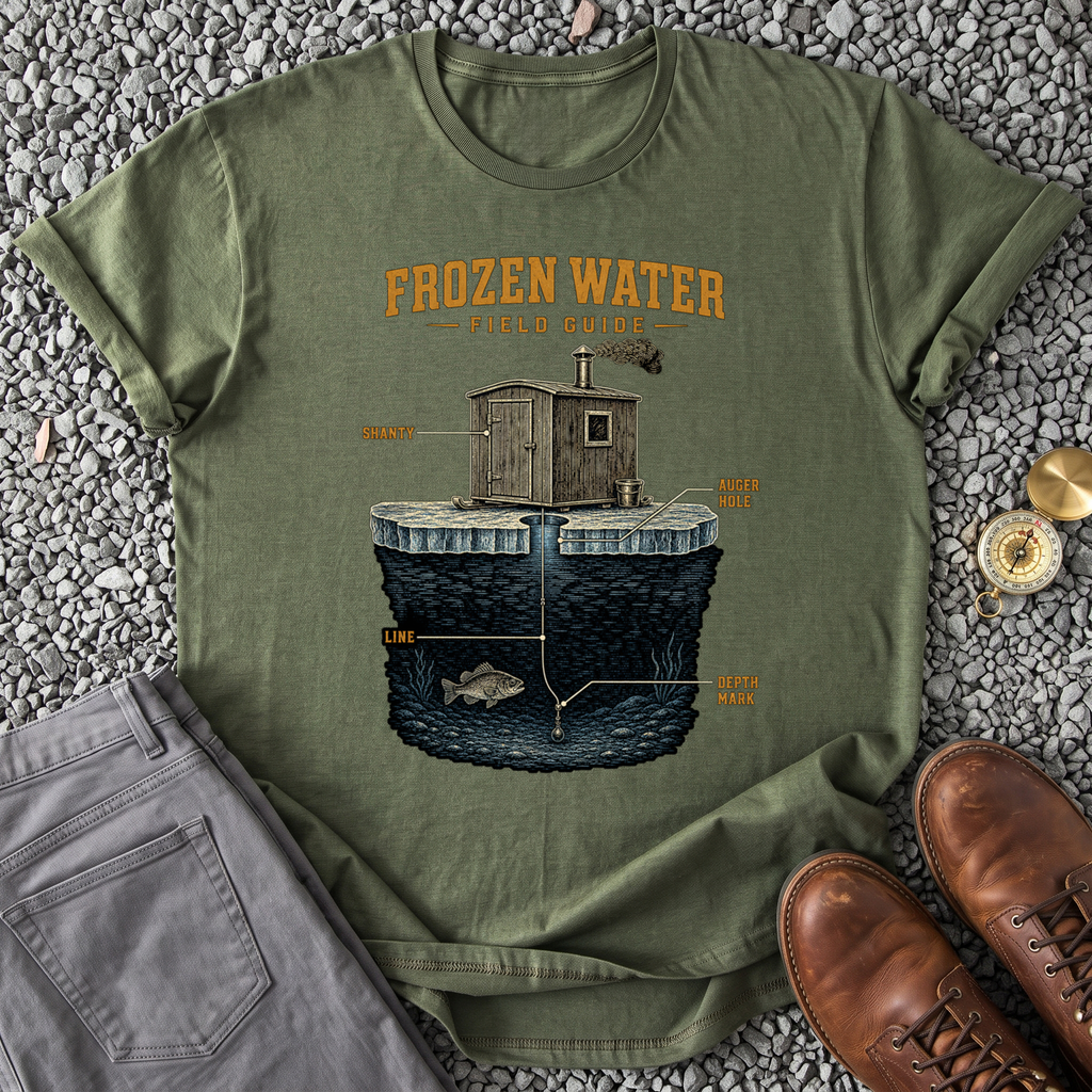Frozen Water Field Guide T-Shirt