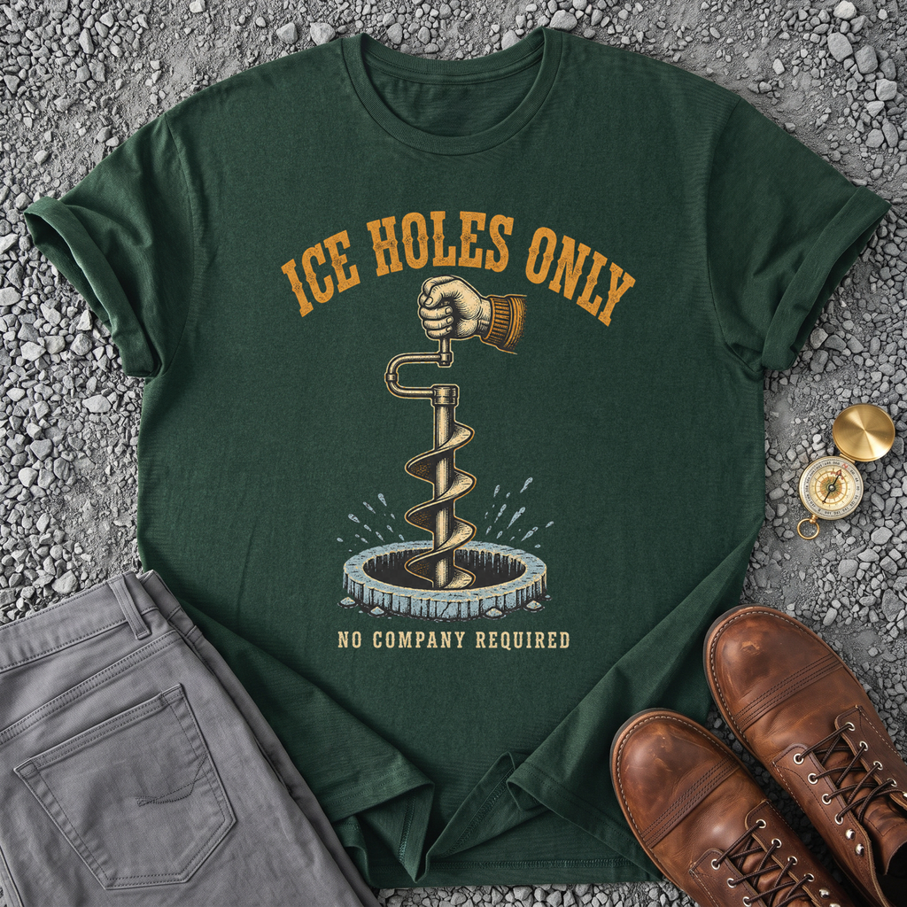 Ice Holes Only T-Shirt
