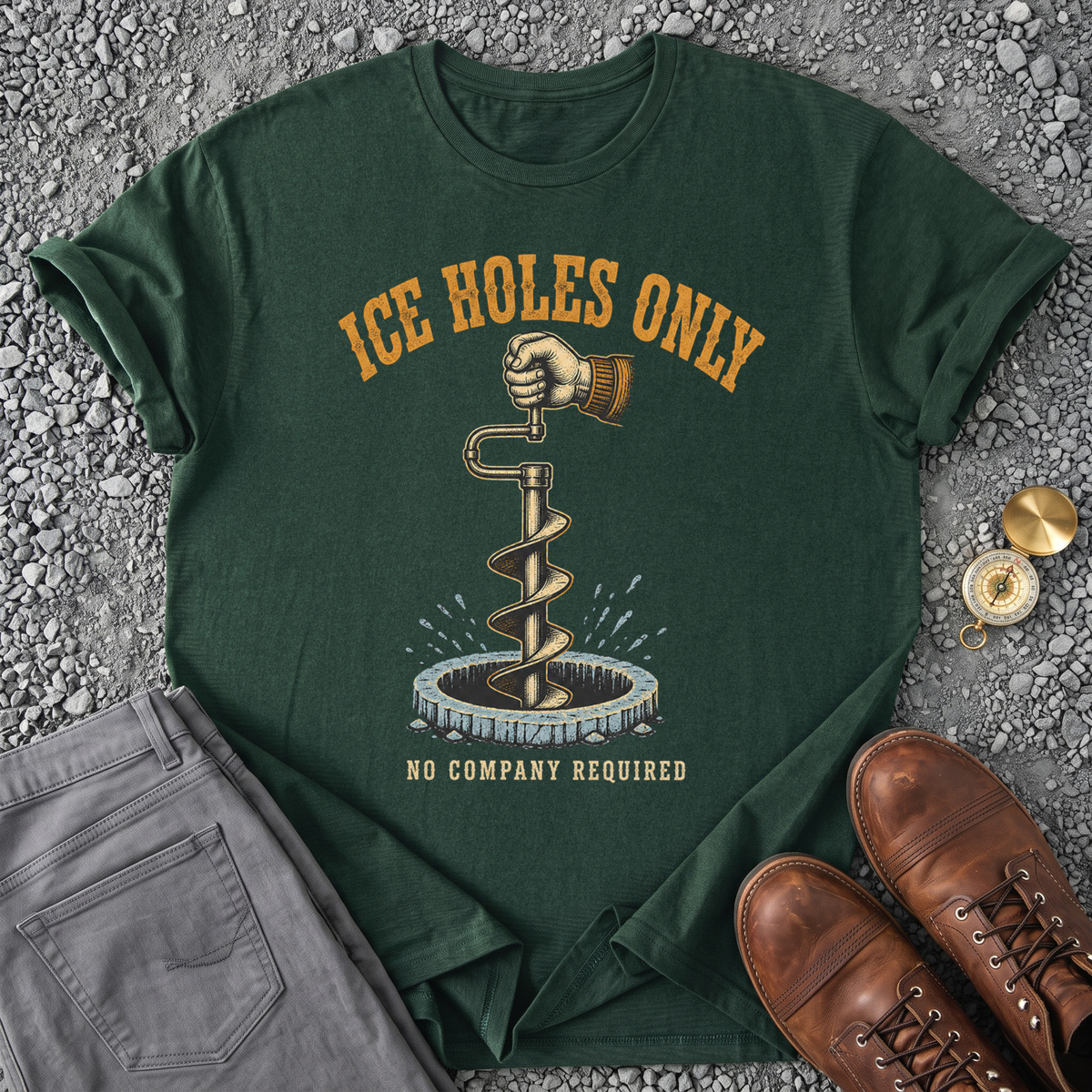 Ice Holes Only T-Shirt