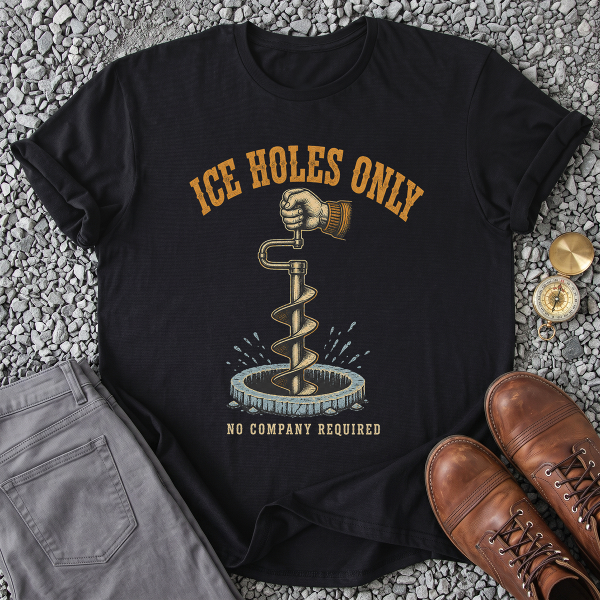 Ice Holes Only T-Shirt
