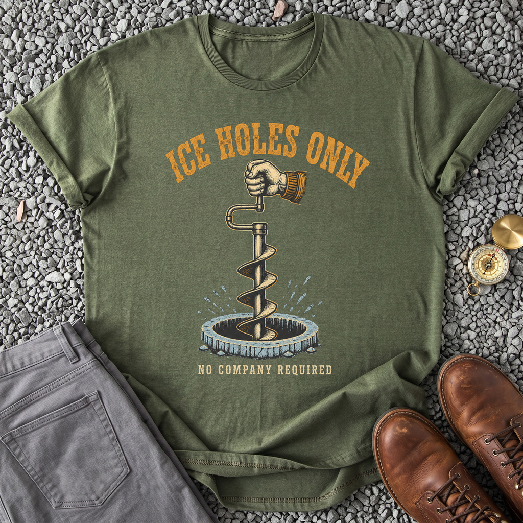 Ice Holes Only T-Shirt