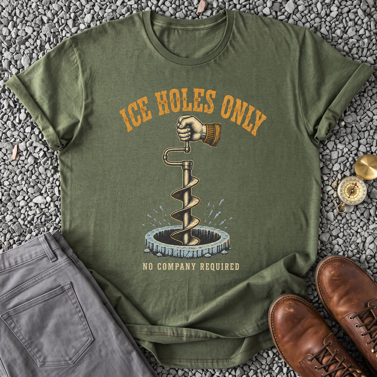 Ice Holes Only T-Shirt