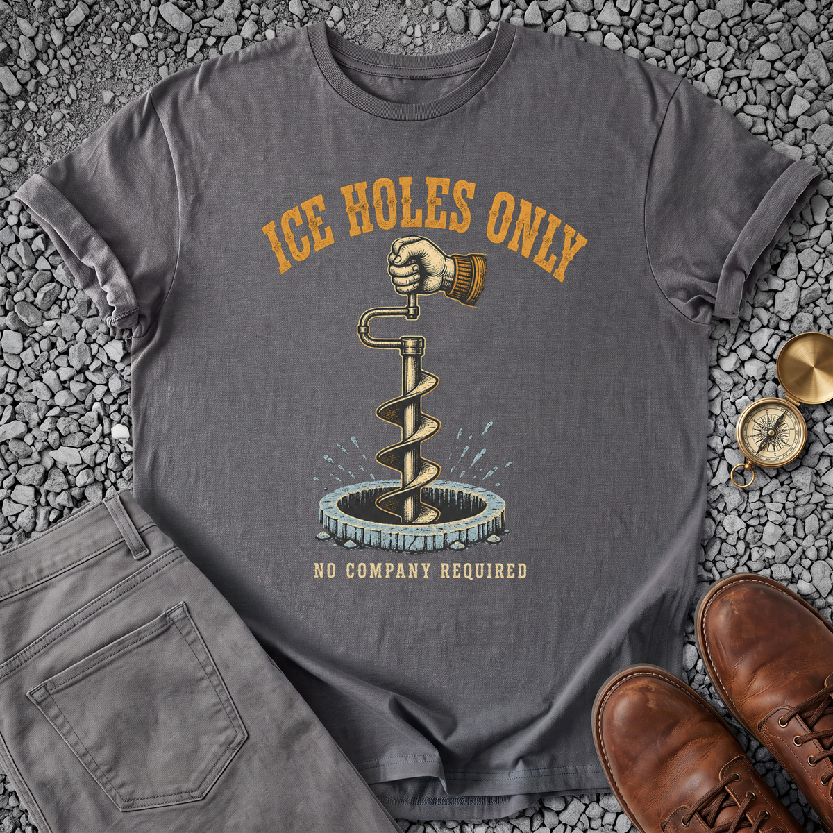 Ice Holes Only T-Shirt