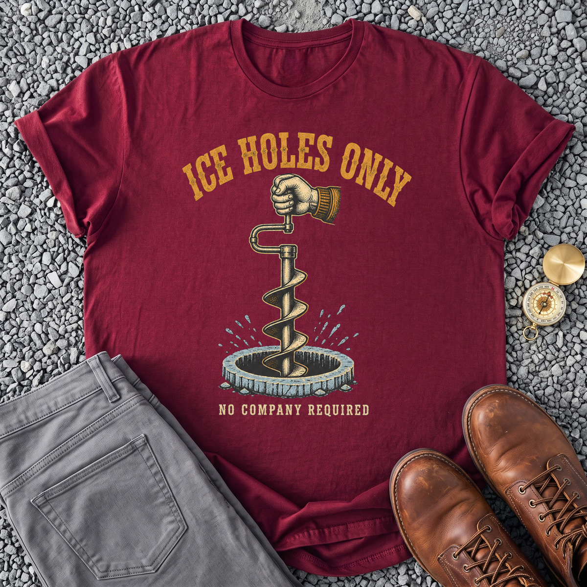 Ice Holes Only T-Shirt