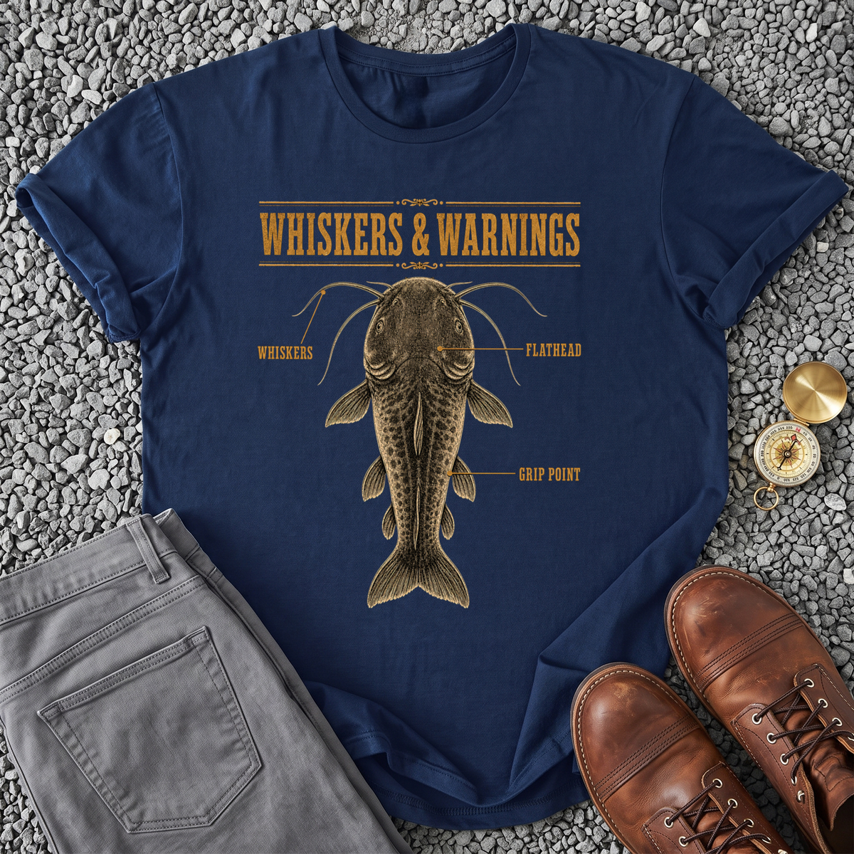 Whiskers And Warnings T-Shirt