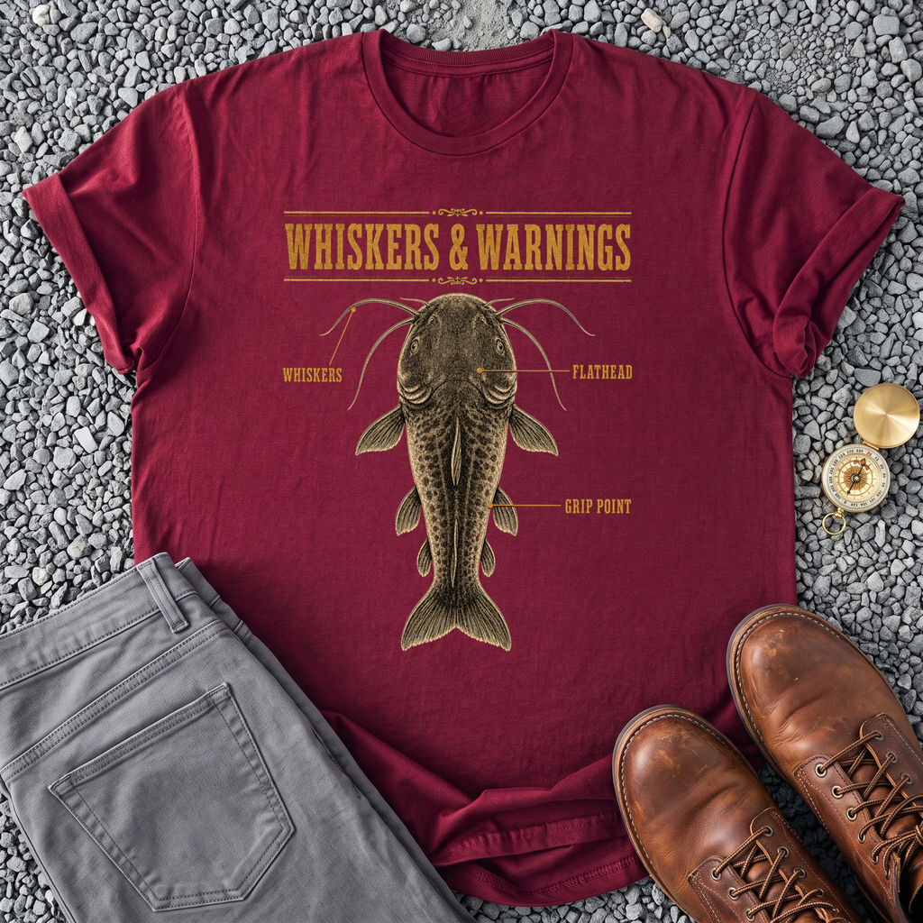 Whiskers And Warnings T-Shirt