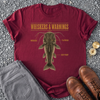 Whiskers And Warnings T-Shirt